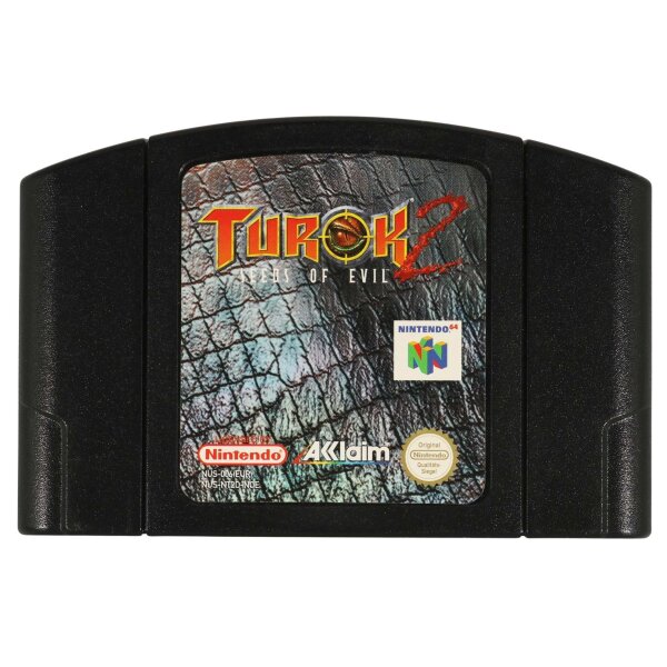Turok 2 Seeds of Evil - Modul - gebraucht / sehr gut - Nintendo 64 / N64
