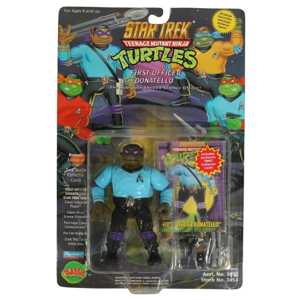 First Officer Donatello - MOC - TMNT / Turtles - Star Trek