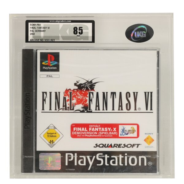 Final Fantasy VI - UKG Grading 85 NM - neu / sealed - Playstation 1