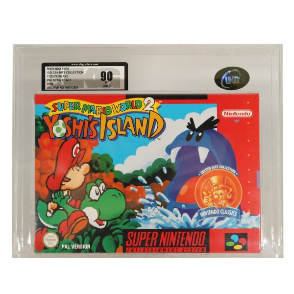 Super Mario World 2 Yoshis Island - UKG Grading 90 - neu / sealed - spanisch  - Super Nintendo / SNES