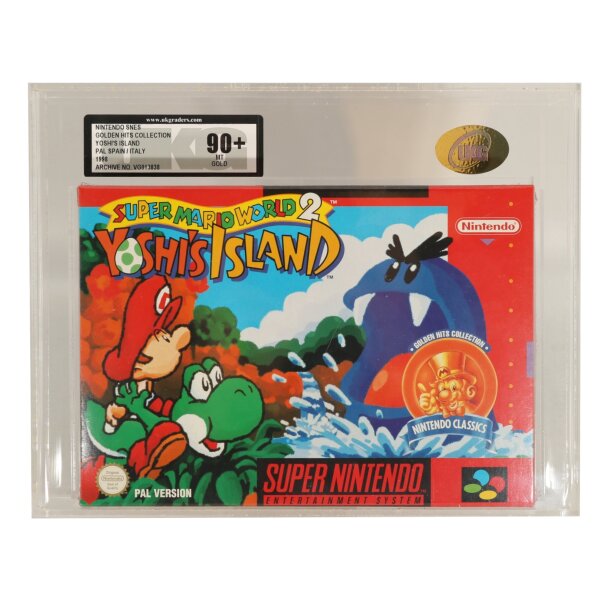 Super Mario World 2 Yoshis Island - UKG Grading 90+ - neu / sealed - spanisch  - Super Nintendo / SNES