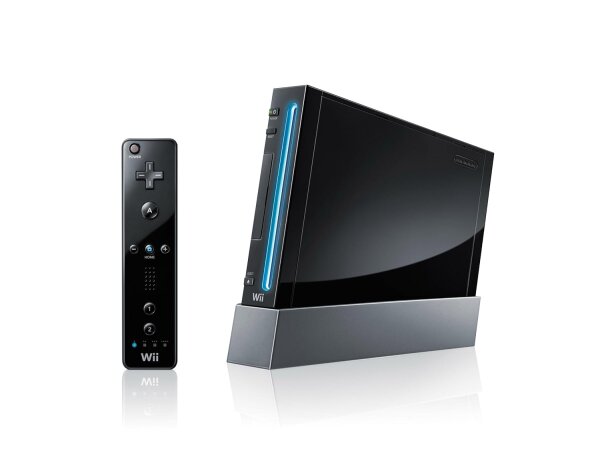 Nintendo Wii - Konsole - schwarz - gebraucht