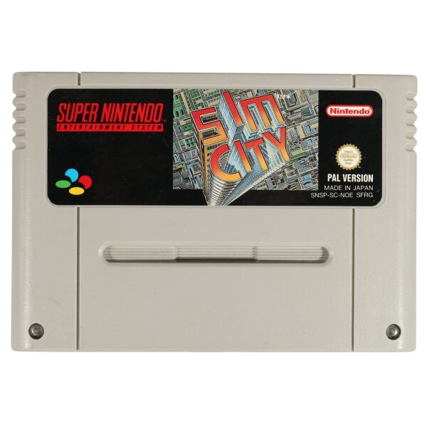 Sim City - Modul - gebraucht / sehr gut - Super Nintendo / SNES