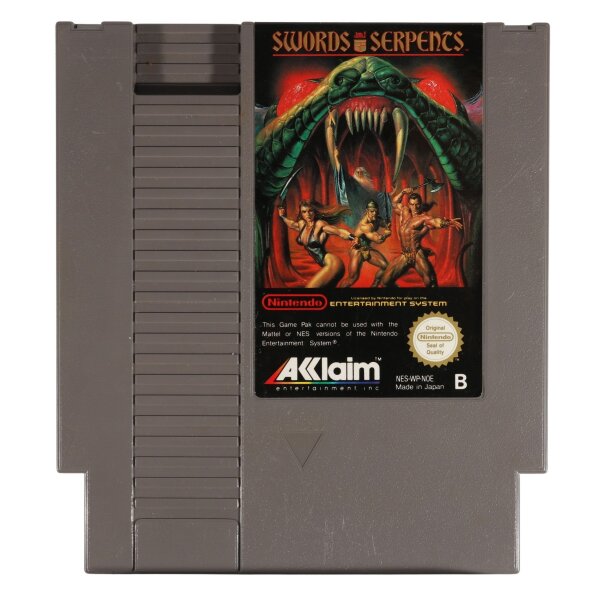 Swords and Serpents - Modul - gebraucht / sehr gut - Nintendo / NES