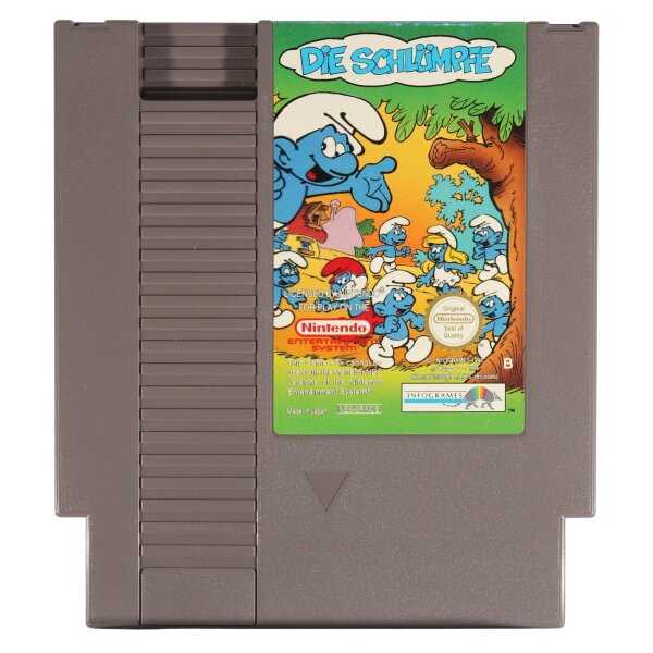 Die Schlümpfe- Modul - gebraucht / sehr gut - Nintendo / NES
