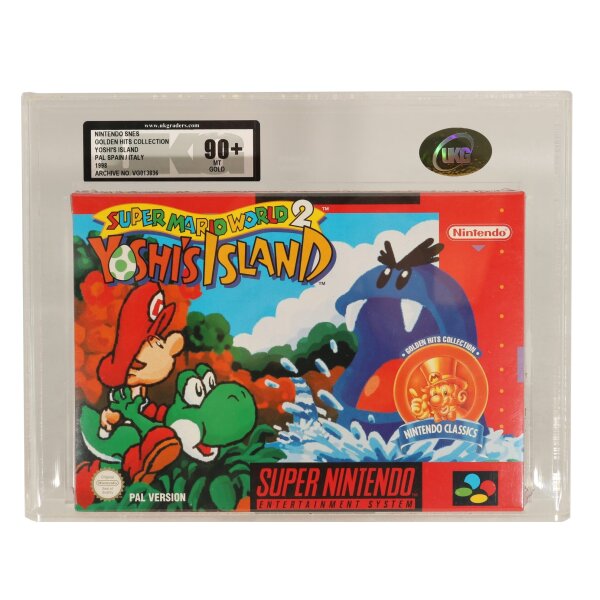 Super Mario World 2 Yoshis Island - UKG Grading 90+ - neu / sealed - spanisch  - Super Nintendo / SNES