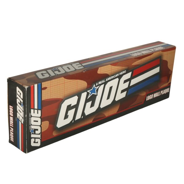 G.I. Joe Logo Wall Plague - MIB - Diamond Selece 218/1000