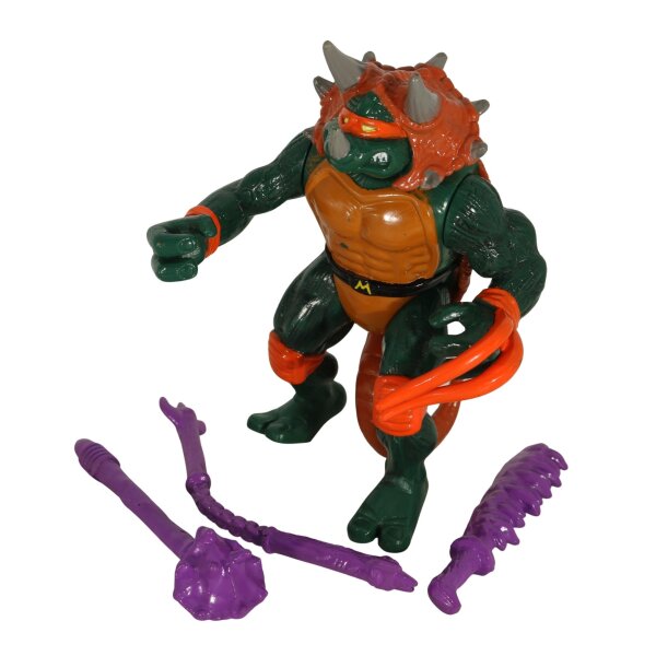 Tricera Mike - lose / komplett - Vintage TMNT / DinoTurtles