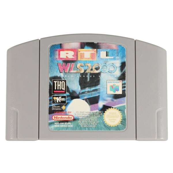 World League Soccer  - Modul - gebraucht / sehr gut - Nintendo 64 / N64