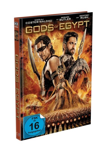 Gods of Egypt -  Limited Edition - Mediabook - 4K Blu-Ray  - gebraucht