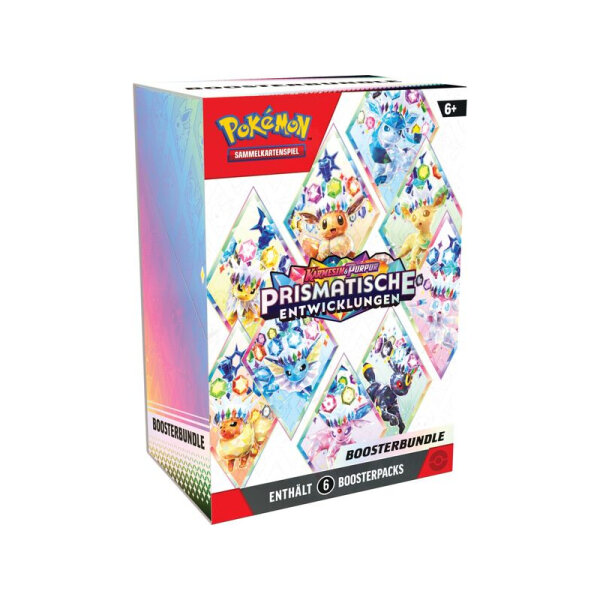 Pokemon TCG - Prismatische Entwicklungen- Boosterbundle  deutsch - neu / sealed