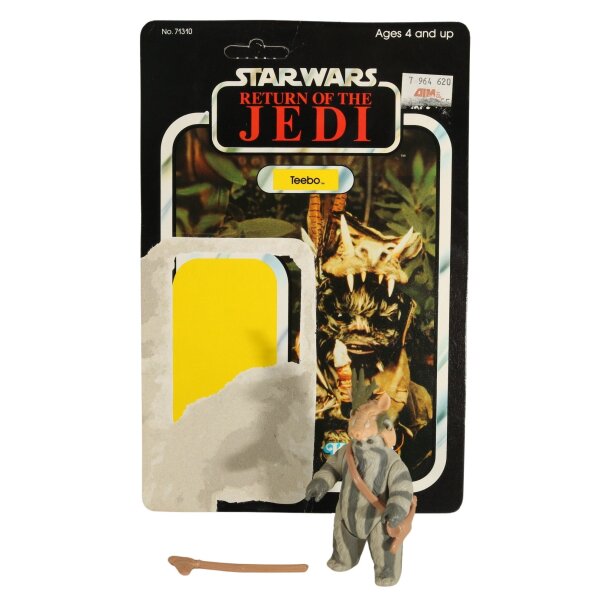 Teebo - lose / komplett + Cardback - Star Wars Vintage