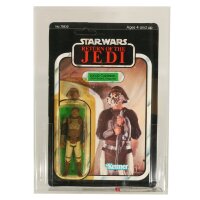 Lando Calrissian Skiff Guard  - MOC RotJ 65 Back AFA 80 - Star Wars Vintage