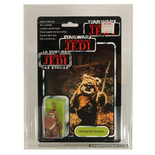 Wicket - MOC Trilogo UKG 80% - Star Wars Vintage