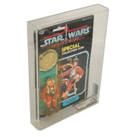 Luke X-Wing Pilot - MOC POTF AFA 75 - Star Wars Vintage