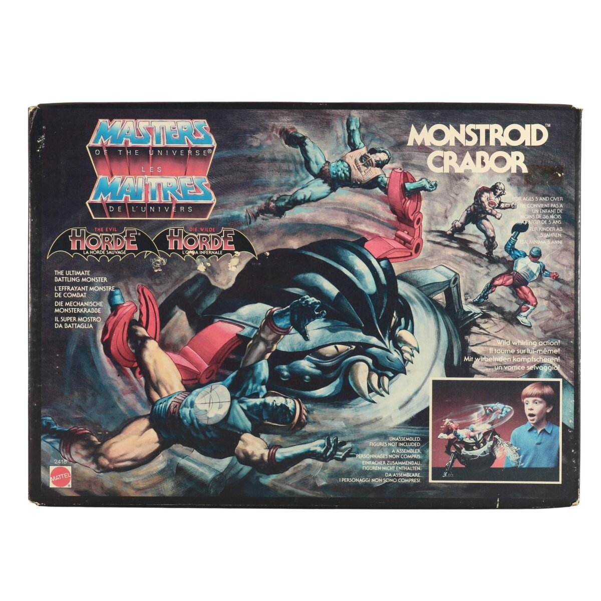 Monstroid - Euro MISB - MOTU / Masters of the Universe Vintage 