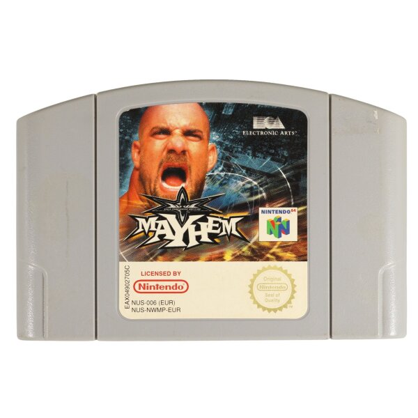 WWF Mayhem  - Modul - gebraucht / sehr gut - Nintendo 64 / N64
