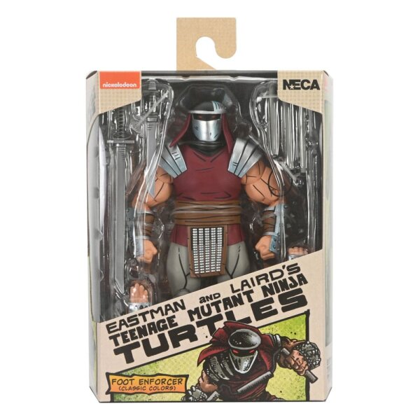 Foot Enforcer Classic Colors - MOC - NECA TMNT Teenage Mutant Ninja Turtles