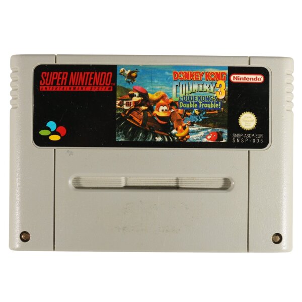 Donkey Kong Country 3 - Modul - gebraucht / sehr gut - Super Nintendo / SNES