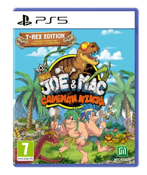 New Joe & Mac: Caveman Ninja - neu / sealed - Playstation 5