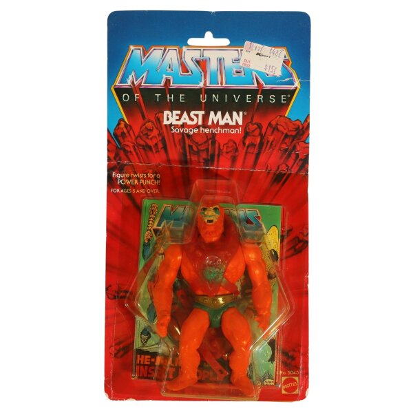 Beast Man - 12 Back MOC - MOTU / Masters of the Universe Vintage