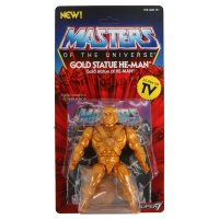 Gold Statue He-Man - Super 7 - MotU Vintage Collection - MOC