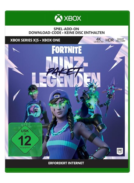 Fortnite: Minzlegenden-Paket - neu / sealed - Xbox Series