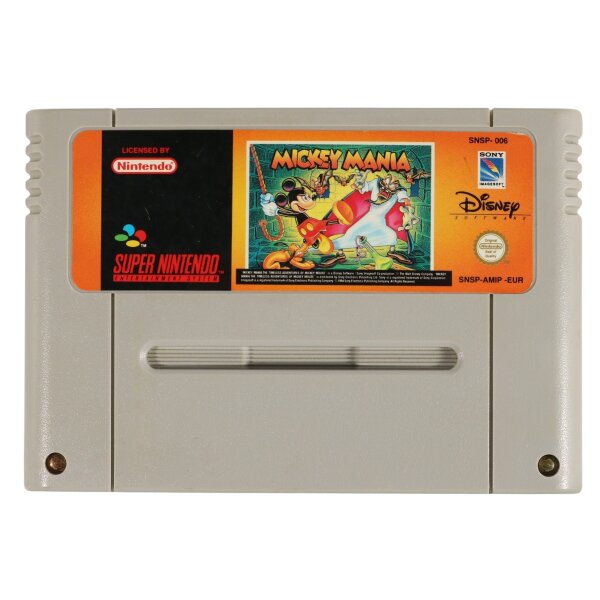 Mickey Mania - Modul - gebraucht / gut - Super Nintendo / SNES
