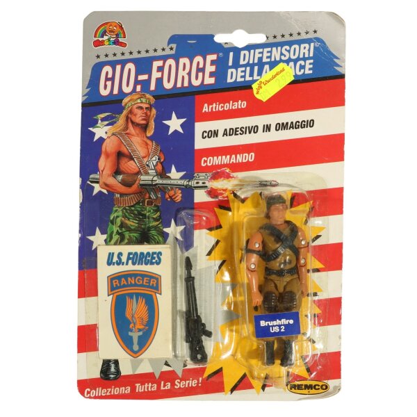 Brushfire US 2 - MOC -  Remco GIO-Force / American Defense
