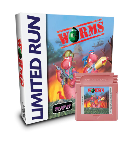 Worms - Limited Run - neu / sealed - Nintendo Gameboy