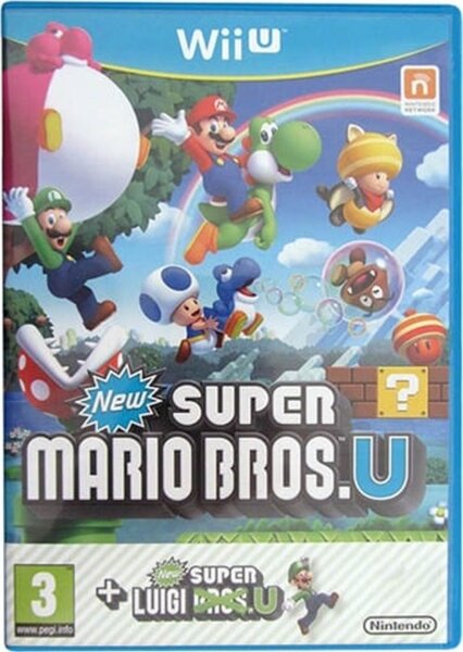 New Super Mario Bros. U + New Super Luigi U - neu / sealed - Nintendo Wii U