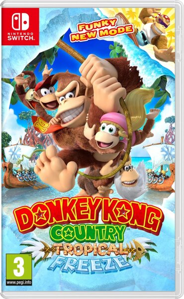 Donkey Kong Country: Tropical Freeze - neu / sealed - Nintendo Switch