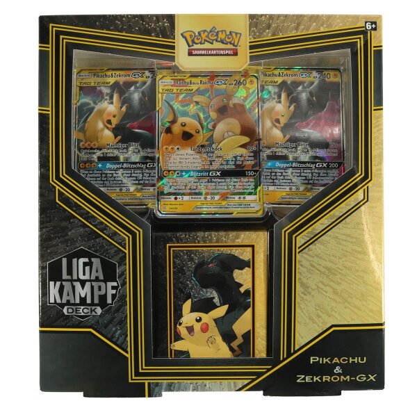 Pikachu & Zekrom GX Liga Kampf Deck - Pokemon TCG - deutsch