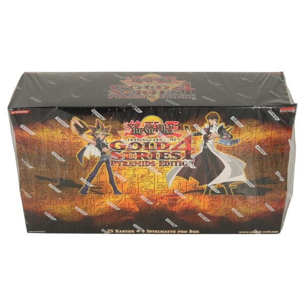 Yu-Gi-Oh Gold Series 4 Pyramids Edition - Display / Box - OVP / Deutsch