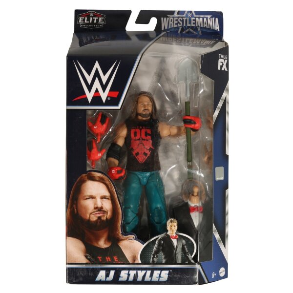 AJ Styles True FX - MISB  - WWF / WWE Elite Collection