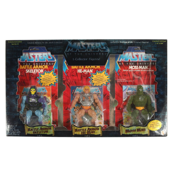 Battle Armor He-Man 5 Pack - MISB - Masters of the Universe / MotU Commemorative