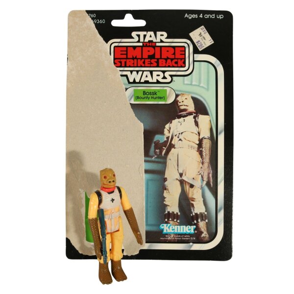 Bossk - lose / komplett + Cardback - Star Wars Vintage