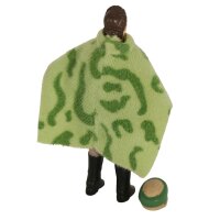 Princess Leia (Combat Poncho) - lose / komplett + Cardback - Star Wars Vintage