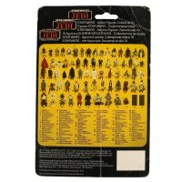 Princess Leia (Combat Poncho) - lose / komplett + Cardback - Star Wars Vintage