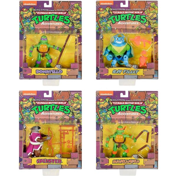 Comic Adventures Heroes 4-Pack Series 2 - MIB - TMNT / Ninja Turtles