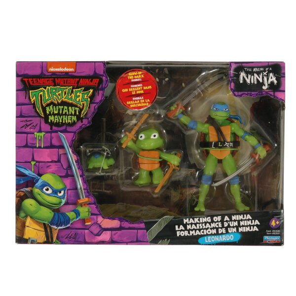 Making of a Ninja Leonardo - Mutant Mayhem TMNT / Ninja Turtles - Playmates