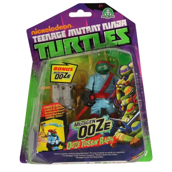 Ooze Tossin Raph - MOC - TMNT / Teenage Mutant Ninja Turtles - Nickelodeon