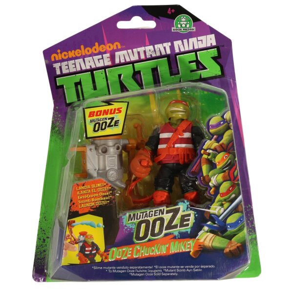Ooze Chuckin Mike - MOC - TMNT / Teenage Mutant Ninja Turtles - Nickelodeon