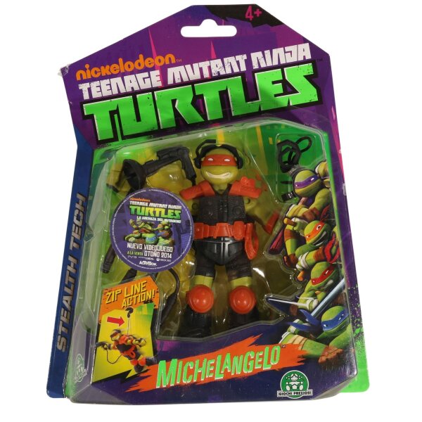 Stealth Tech Michelangleo - MOC - TMNT / Teenage Mutant Ninja Turtles - Nickelodeon