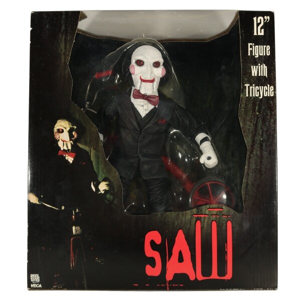 Saw Figure with Tricycle 12" - MISB - NECA