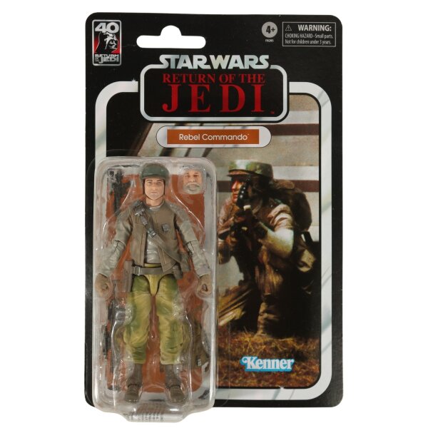 Rebel Commando - Star Wars Black Series RotJ 40th Anniversary - MOC