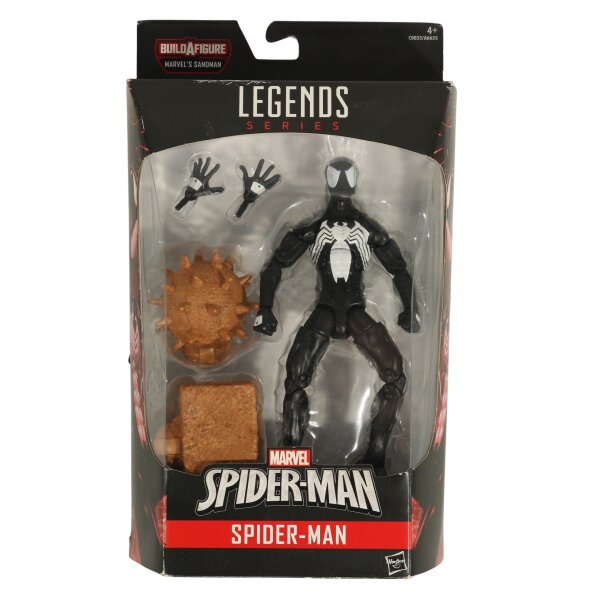 Spider-Man / Symbiote Black Costume - MOC -  Marvel Legends Series