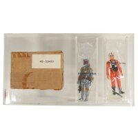Boba Fett / Luke X-Wing Pilot - Mail Away AFA / UKG 80% - Star Wars Vintage