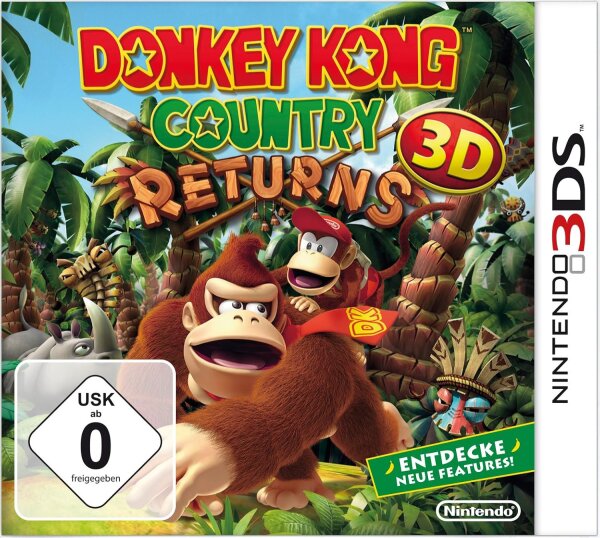 Donkey Kong Country Returns 3D - neu / sealed - Nintendo 3DS