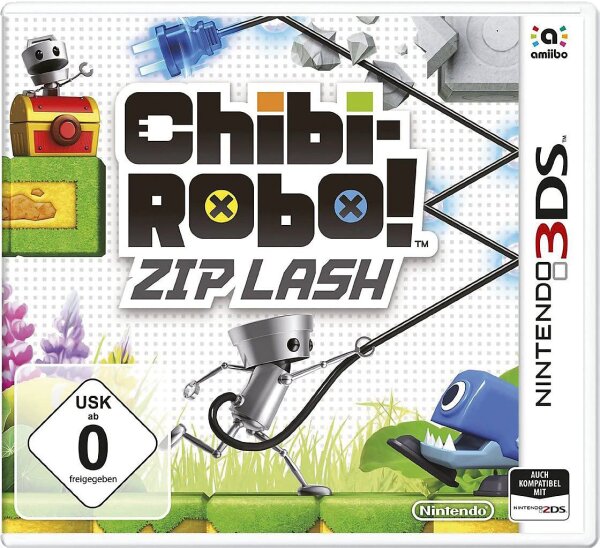 Chibi-Robo! Zip Lash - neu / sealed - Nintendo 3DS
